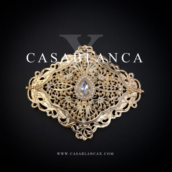 Broche marroquí dorado - Naiara