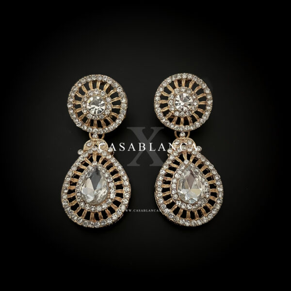 Boucles d'oreilles marocaines en or - Ramia