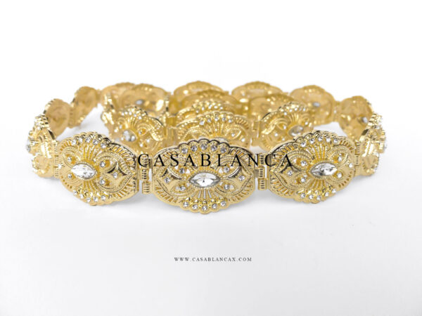 Moroccan Gold Belt - Qamri