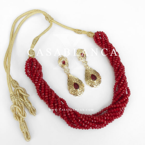 Conjunto Rojo Taqlidi Jawhar - Mouliya