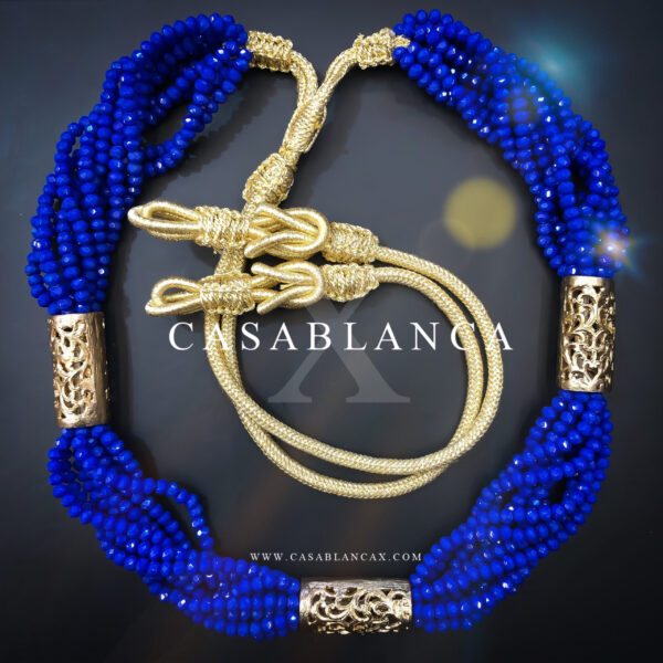 Collana Jawhar Blu - Azoul