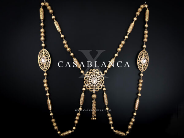 Collana Taqlidi Back in oro Chmar - Tariba