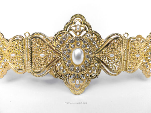 Cintura di perle d'oro - Aliyah - Immagine 2