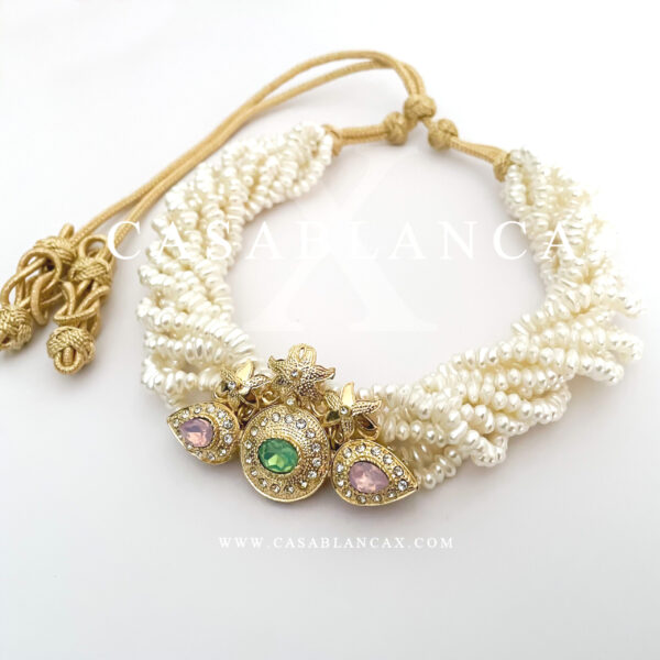 Taqlidi Jawhar Parel Ketting - Yazinia