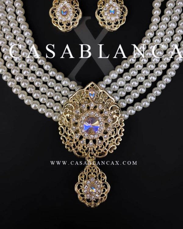 Ensemble de perles Jawhar Pinky - Jadya