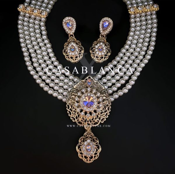 Jawhar Pearl Set Pinky - Jadya - Image 2