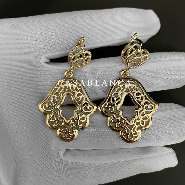 Moroccan Gold Earrings – Tania