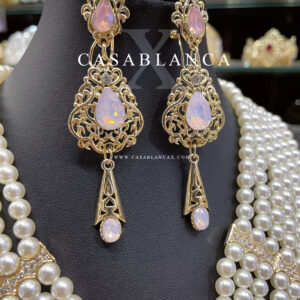 Parure Taqlidi en or rose - Wazmia – Image 2