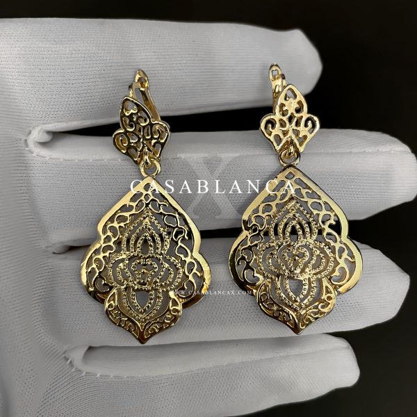 Taqlidi Gold Earrings - Warida