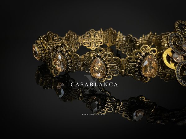 Cintura marocchina oro antico - Idalia - Immagine 4