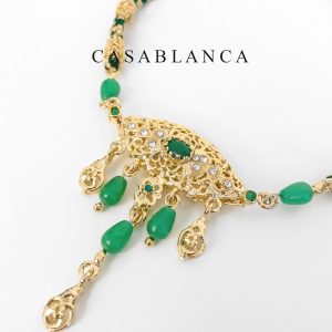 Beldi Ketting Goud Groen - Takina - Image 2