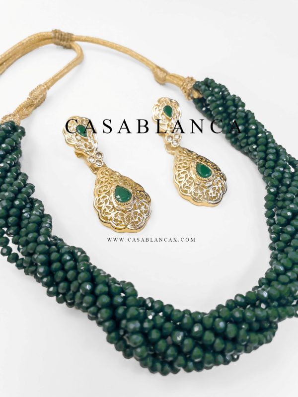 Ensemble vert Taqlidi Jawhar - Mouliya - Image 2