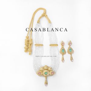 Jawhar Ketting Set Goud - Azmira - Imagen 3