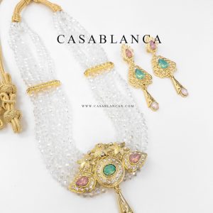 Jawhar Ketting Set Goud - Azmira