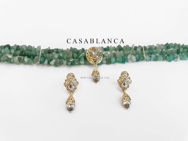 Conjunto Gargantilla Beldi Oro - Marraz - Imagen 2