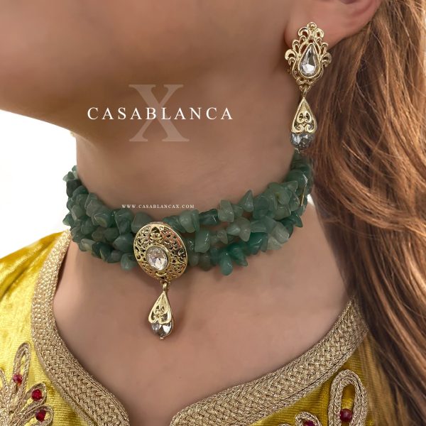 Conjunto Gargantilla Beldi Oro - Marraz
