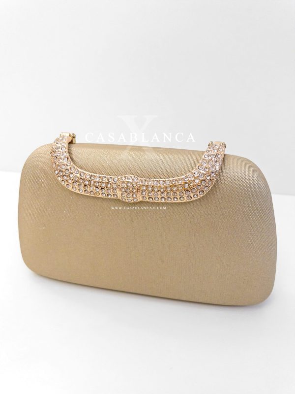 Borsa da sera con pochette dorata - Kalaz - Immagine 4