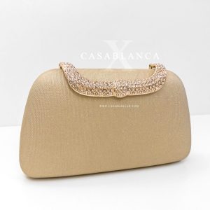 Pochette de soirée dorée - Kalaz – Image 5