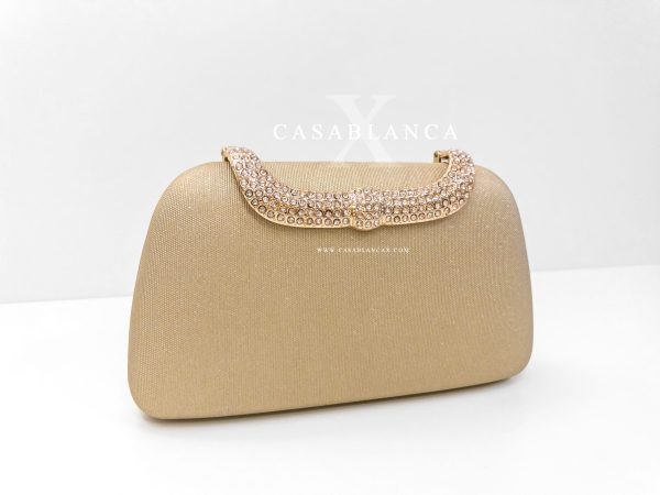 Borsa da sera con pochette dorata - Kalaz - Immagine 5