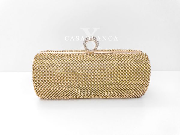 Bolso de noche Clutch dorado - Marta