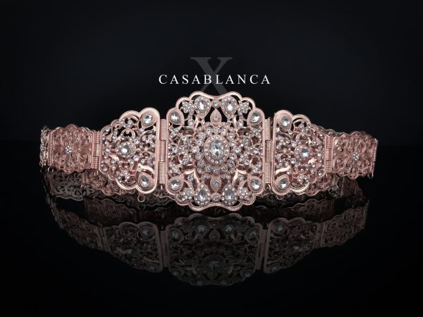 Cintura in oro rosa chiaro - Rozia