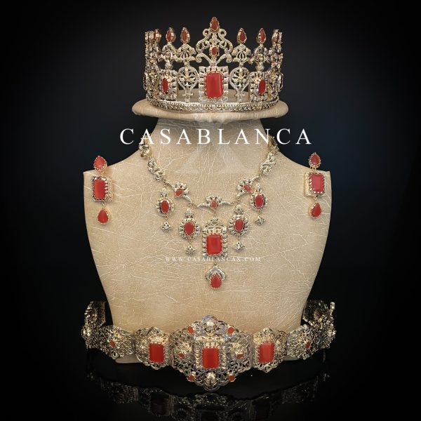 Moroccan Gold Jewelry Bridal Set - Liss