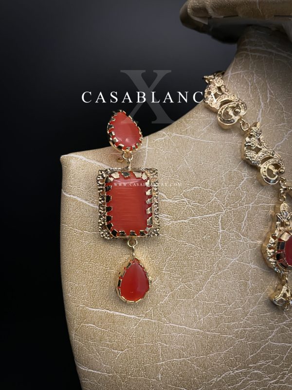 Moroccan Gold Jewelry Bridal Set - Liss - Image 2