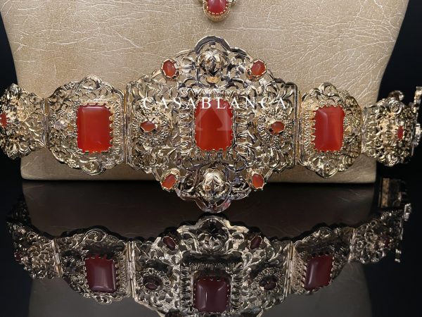 Moroccan Gold Jewelry Bridal Set - Liss - Image 7
