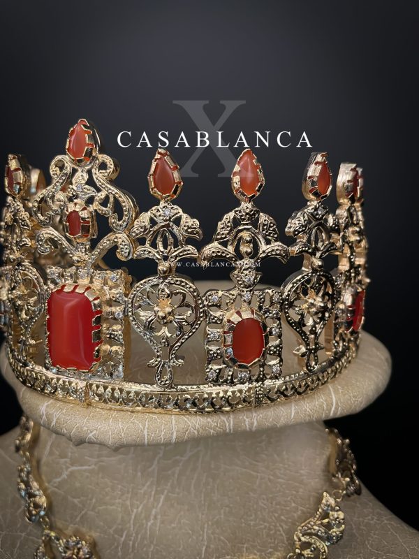 Moroccan Gold Jewelry Bridal Set - Liss - Image 4