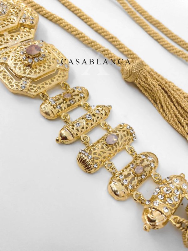 Moroccan Taqlidi Beldi Belt Gold - Smay - Image 3