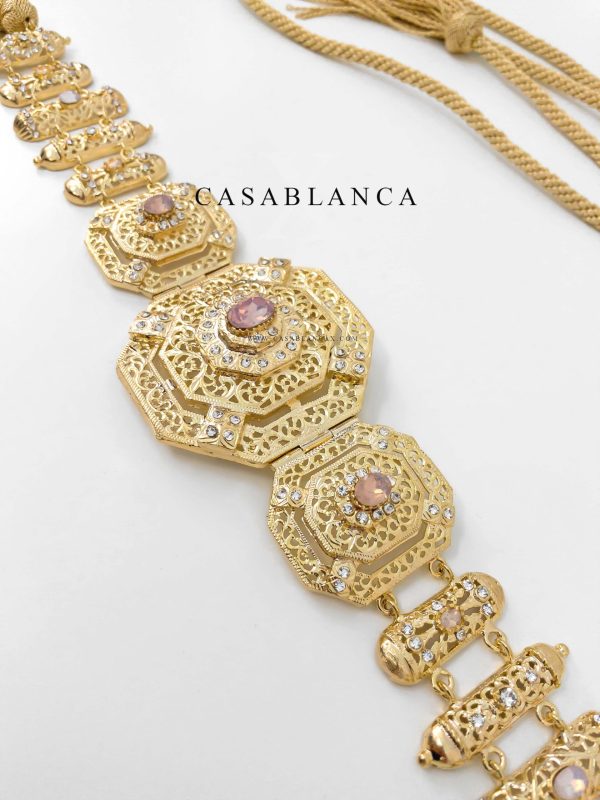 Moroccan Taqlidi Beldi Belt Gold - Smay - Image 2