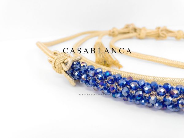 Gouden Riem Blauw - Malyna - Afbeelding 2