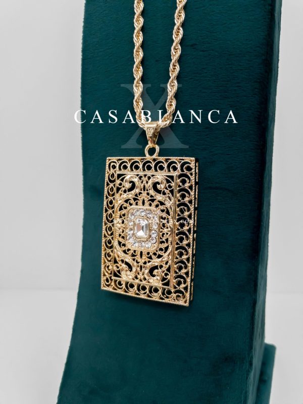Golden Moroccan Necklace - Magala