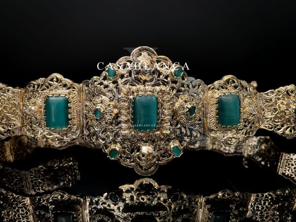 Golden Mdamma Belt Green - Ladija