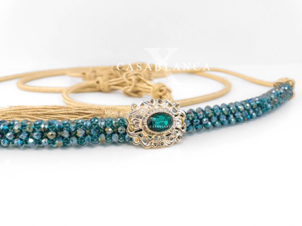 Cinturón de oro verde Skali - Ferda