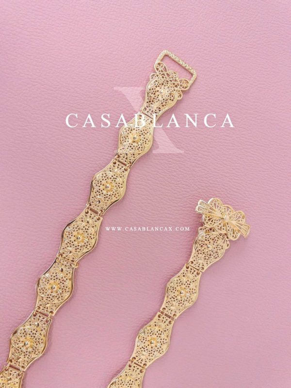 Ceinture d'or simple classique - Zira - Image 3