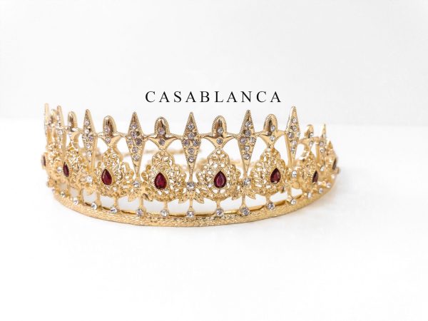 Golden Crown Tiara Red - Rougia - Image 3