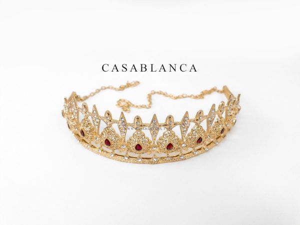 Golden Crown Tiara Red - Rougia - Image 2