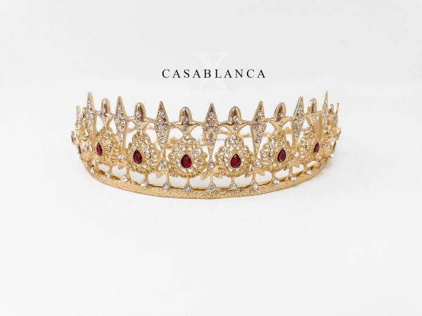 Golden Crown Tiara Red - Rougia