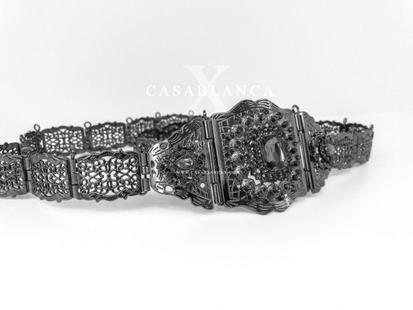 Black Moroccan Belt - Madwa