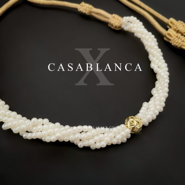 Jawhar Parelketting Goud - Rita - Image 2