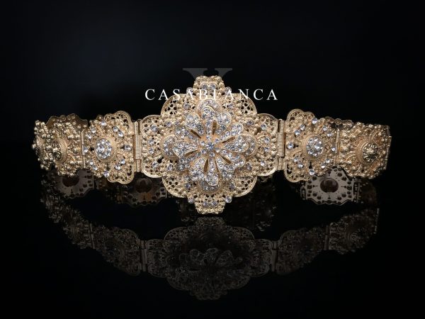 Caftan Moroccan Belt Takshita Gold - Dija