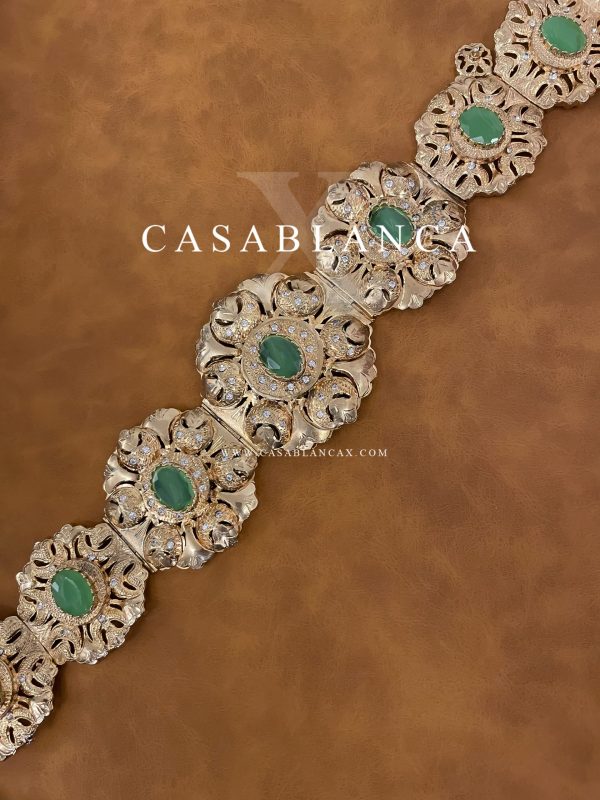Cintura marocchina Mdamma Gold - Ouarday - Immagine 4