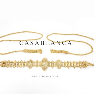 Mdamma Caftan Takshita Gouden Riem - Asfira - Imagen 2