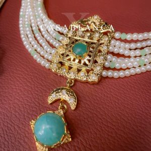 Jawhar Parelketting Goud - Minay - Imagen 2