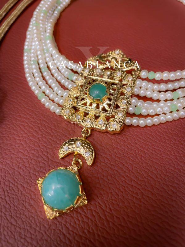 Collana di perle Jawhar in oro - Minay - Immagine 2