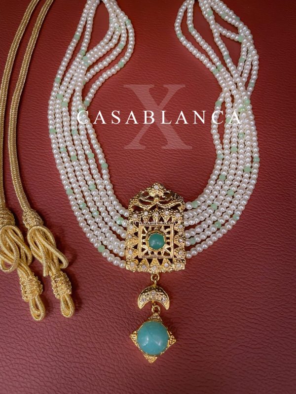 Collana di perle Jawhar in oro - Minay - Immagine 3