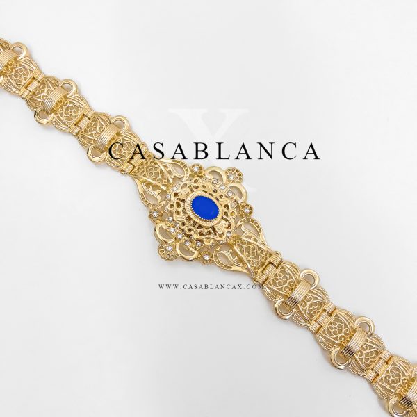 Taqlidi Mdamma Riem Goud Blauw - Aliza