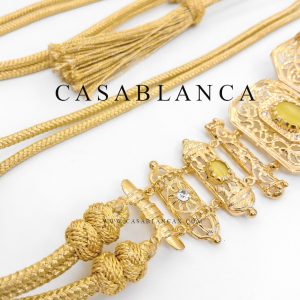 Mdamma Riem Marokkaanse Sieraden Geel Lime - Menya - immagine 3