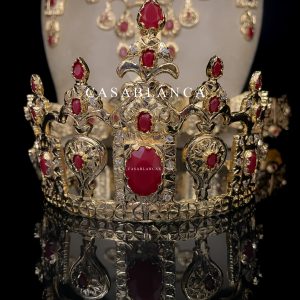 Traditioneel Bruidsset Goud Rood - Camray - Image 4
